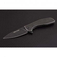 Нож складной  E571 black stonewashed-7132