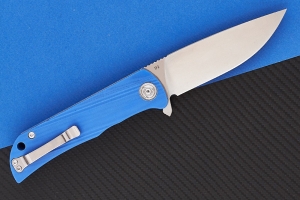 Нож складной  CH 3001-G10-blue