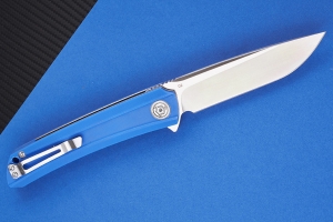 Нож складной  CH 3002-G10-blue