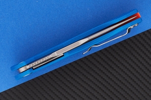 Нож складной  CH 3519-G10-blue
