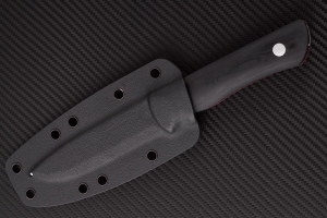 Нож нескладной  Bushcraft III black-3725