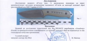 Нож нескладной  WK06029