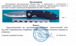 Нож складной  MV-8