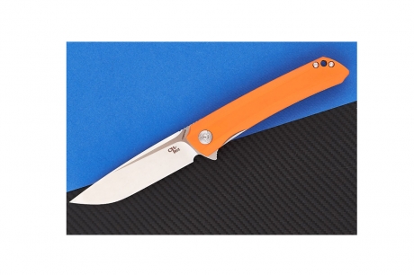 Нож складной  CH 3002-G10-orange