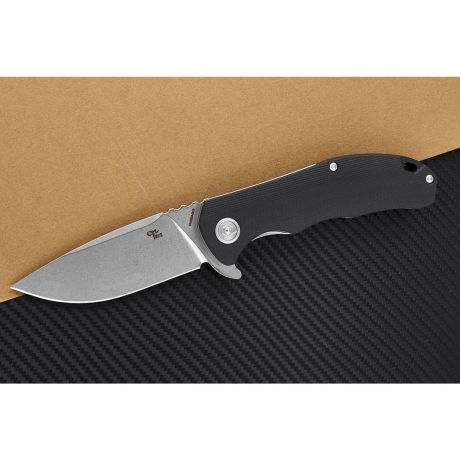 Нож складной  CH 3504-G10-black